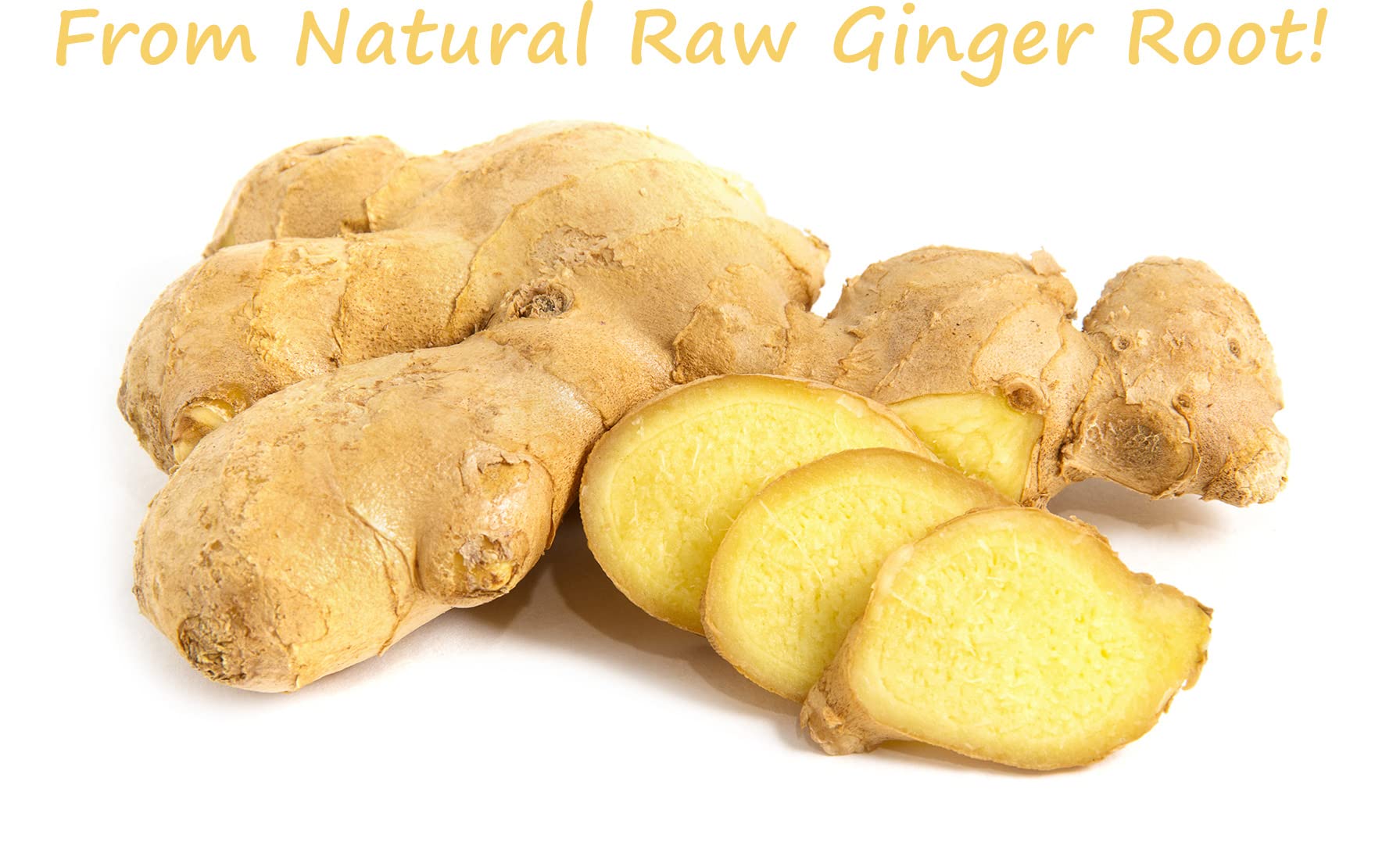 ULTHMOK close-up of dried ginger slices, visible fibers and strong aroma