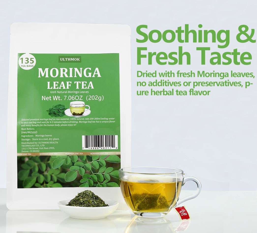 ULTHMOK farm scene with moringa plants indicating natural cultivation benefit