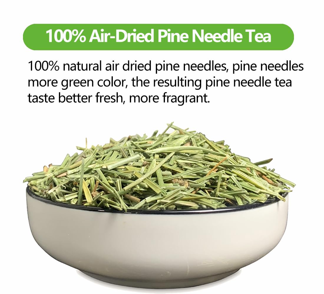 ULTHMOK ingredient label close-up showing 100% pine needle and no additives claim