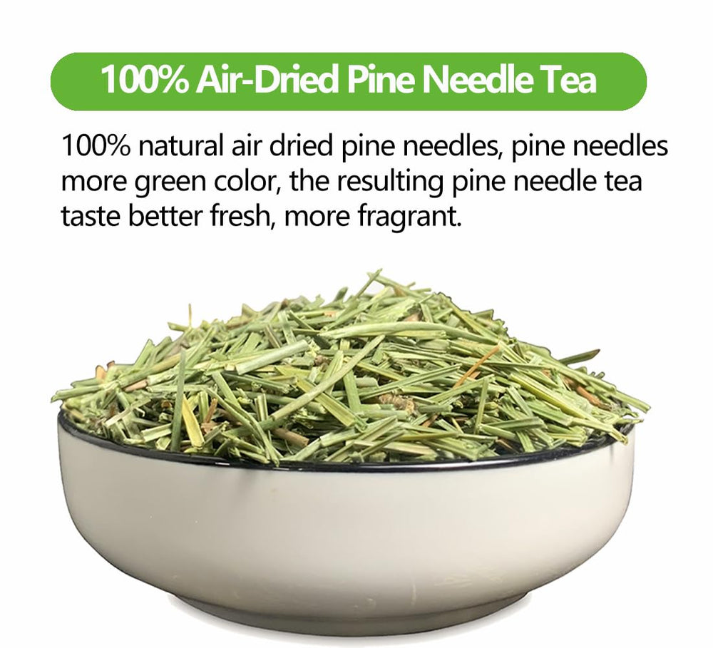 ULTHMOK ingredient label close-up showing 100% pine needle and no additives claim