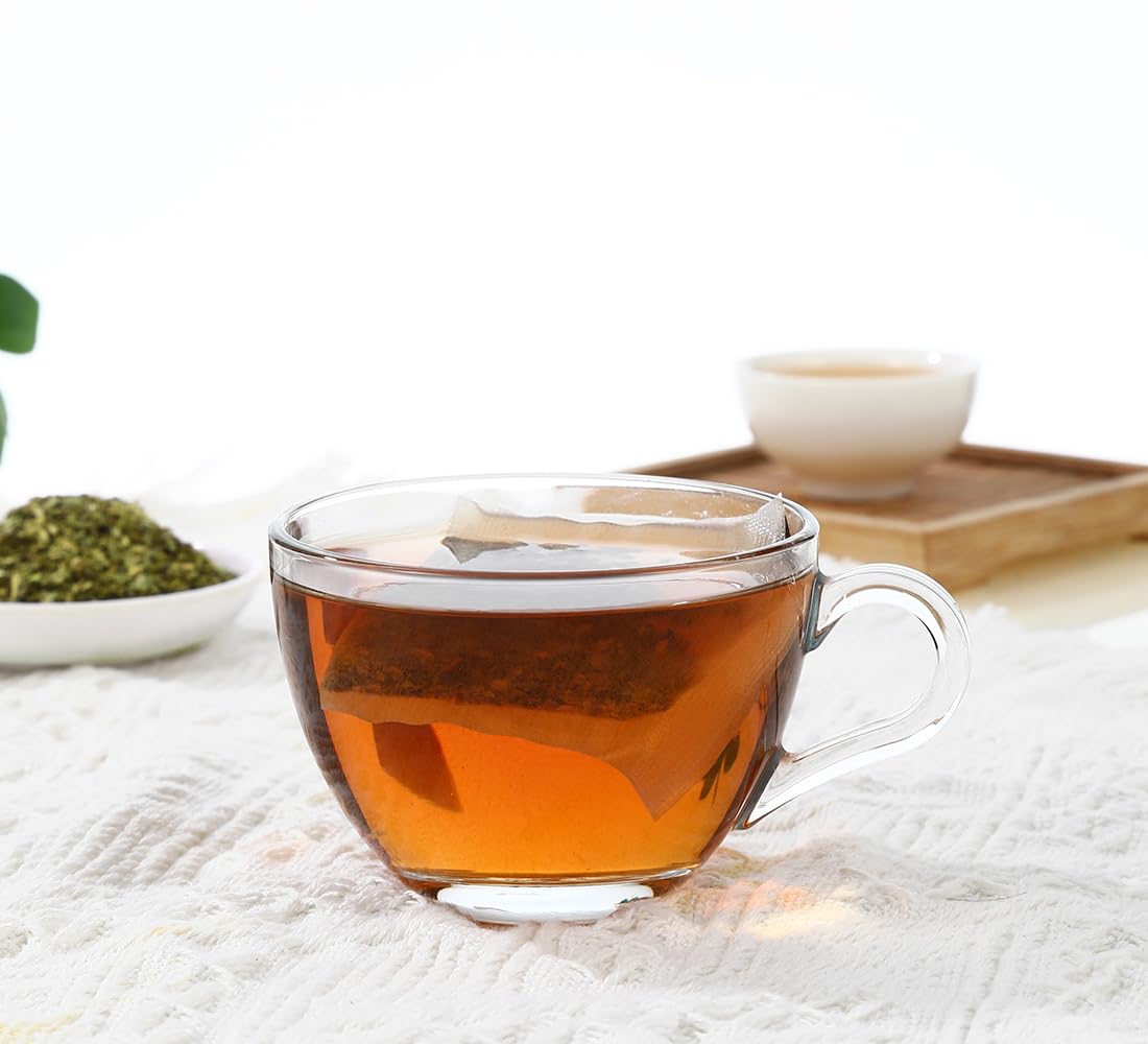 ULTHMOK open box with individually portioned tea bags highlighting single-ingredient purity