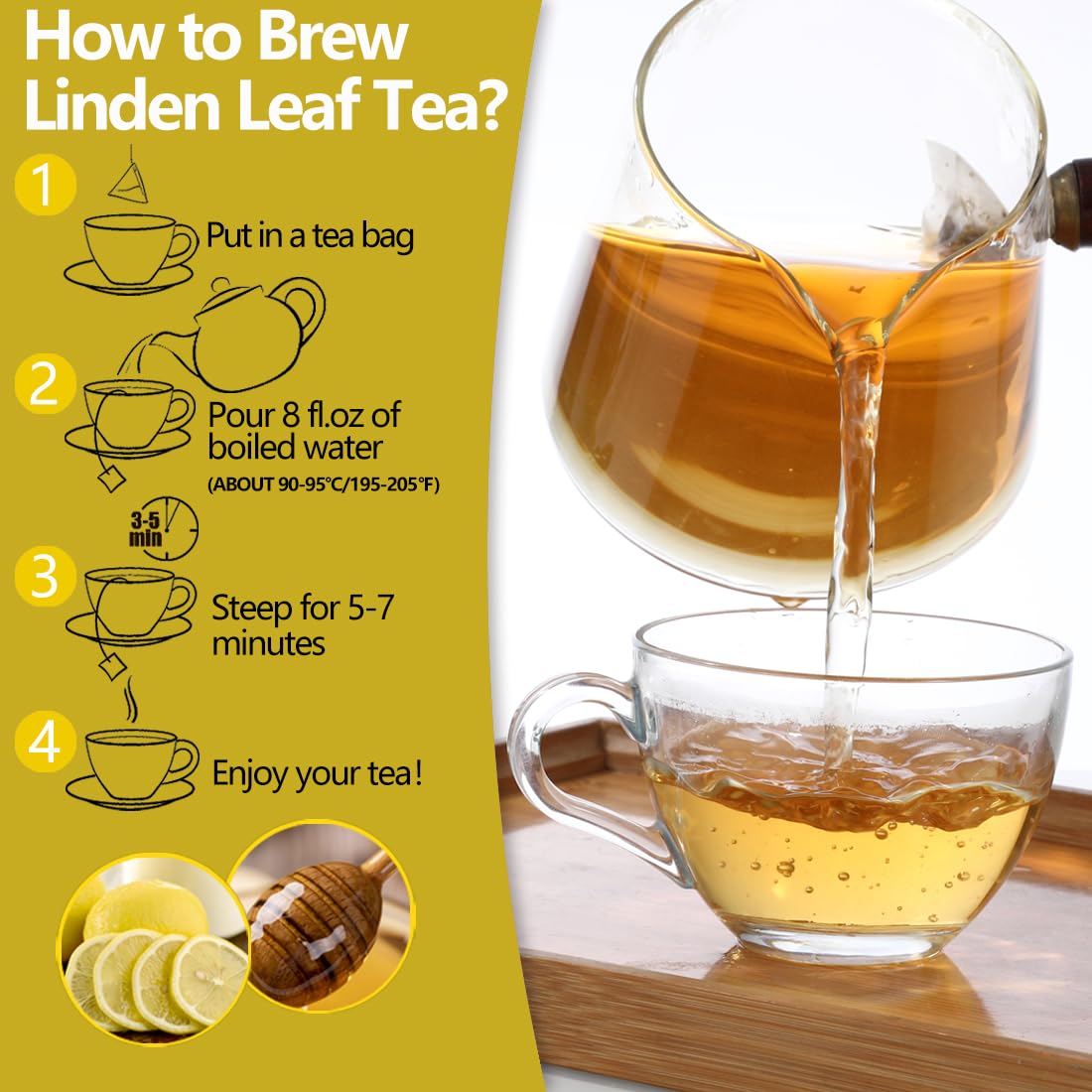 ULTHMOK scale and tea bag count display for easy portioning