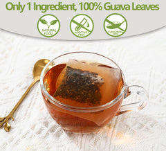 ULTHMOK tea bag steeping in cup illustrating easy brewing and mild herbal infusion