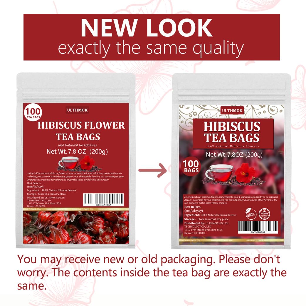 ULTHMOK arranged tea bags highlighting individual sachets for easy brewing