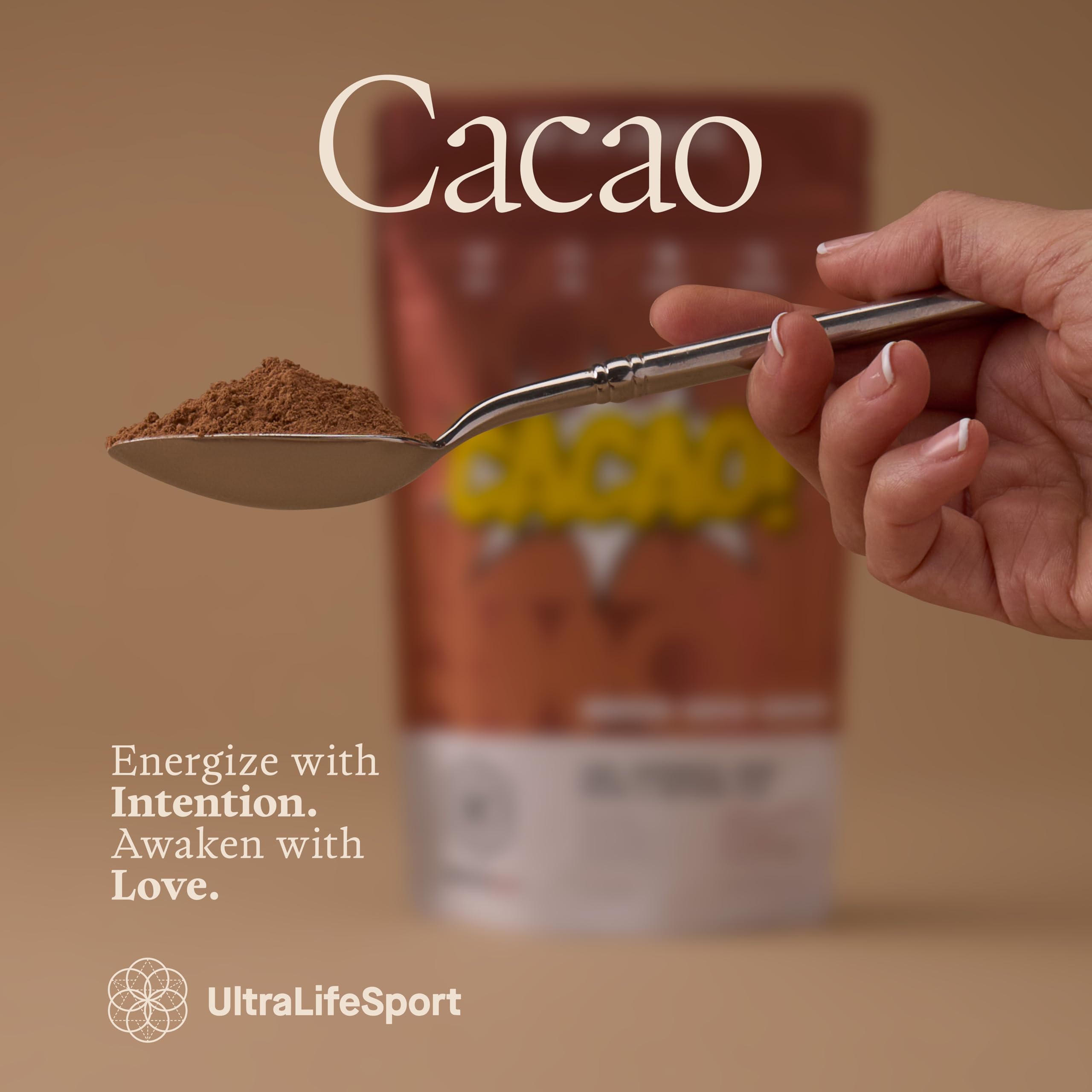 Ultra Life Sport half-pound pouch next to scale showing compact ½ lb size