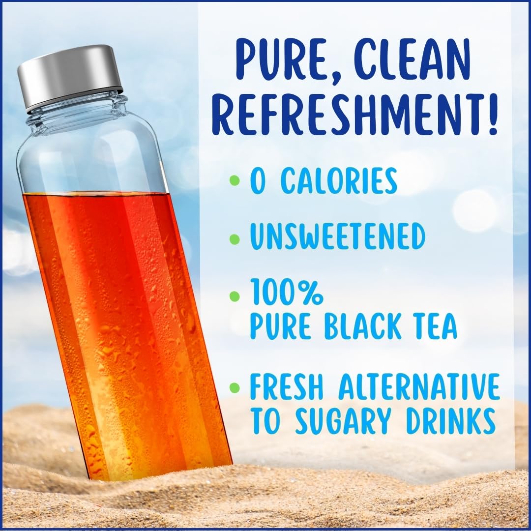 Unbrewed Planet single stick close-up with readable label, easy single-serve benefit