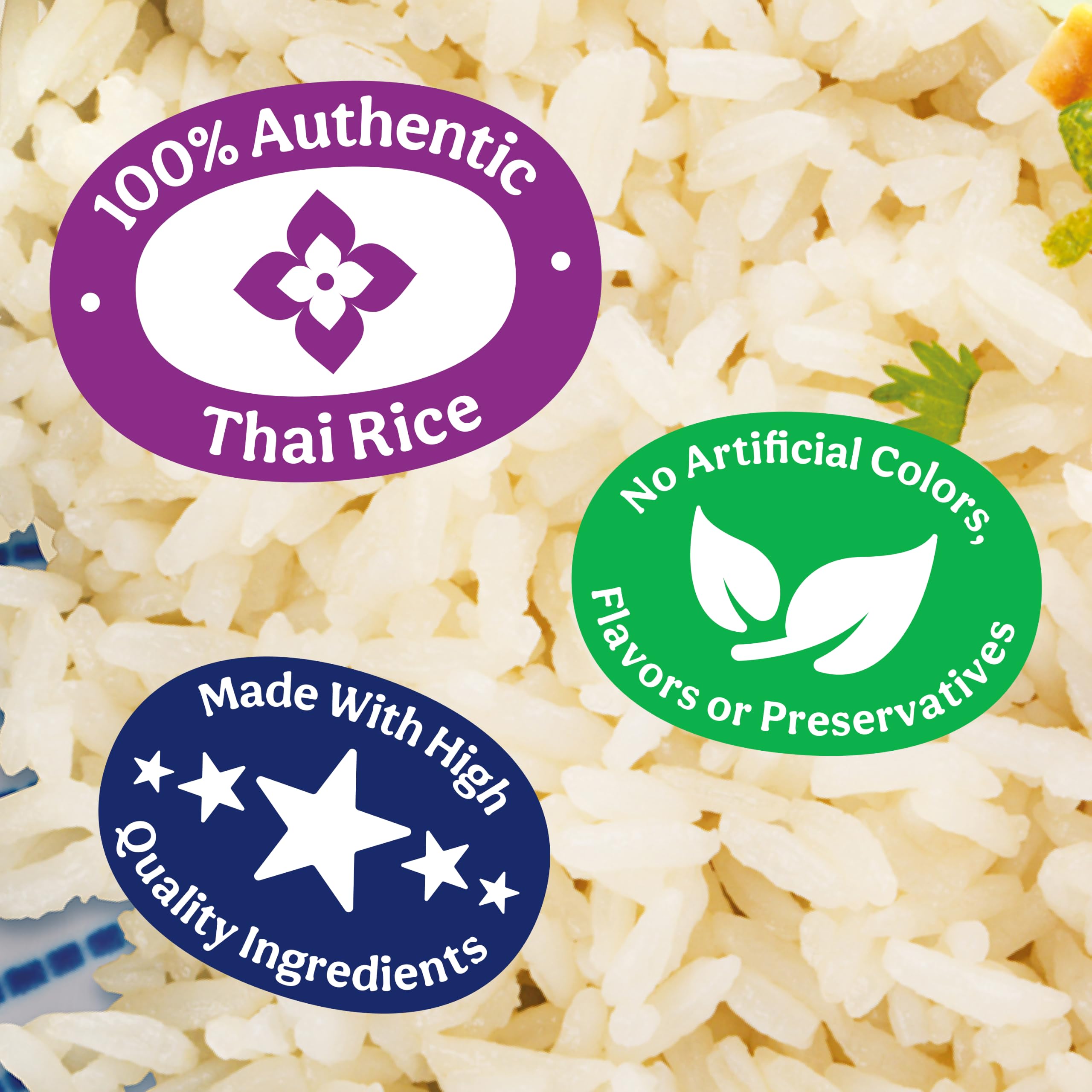 UNCLE BEN'S on a family dinner table, showing crowd-pleasing tropical flavor