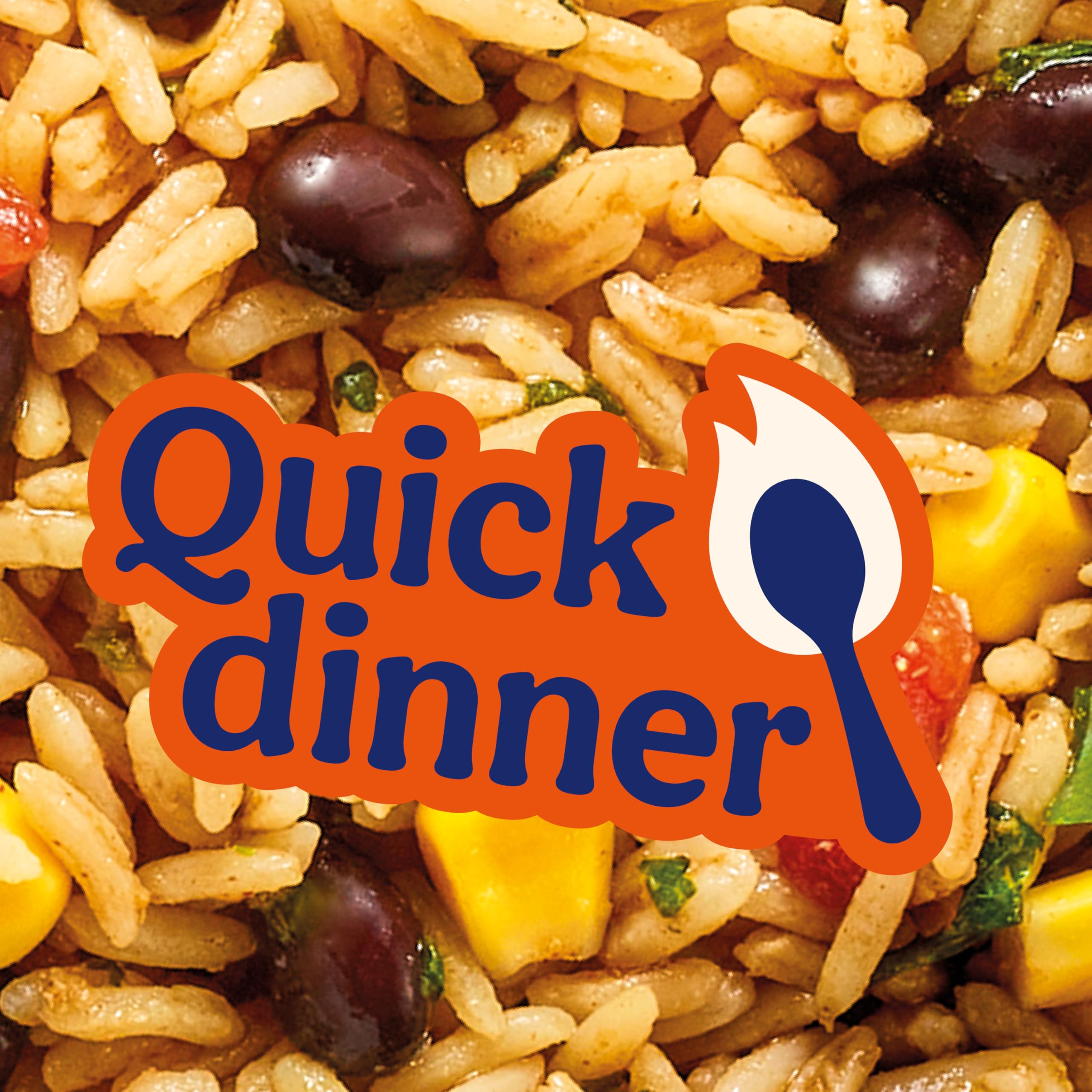 UNCLE BEN'S bowl in microwave showing fast heat-and-eat benefit