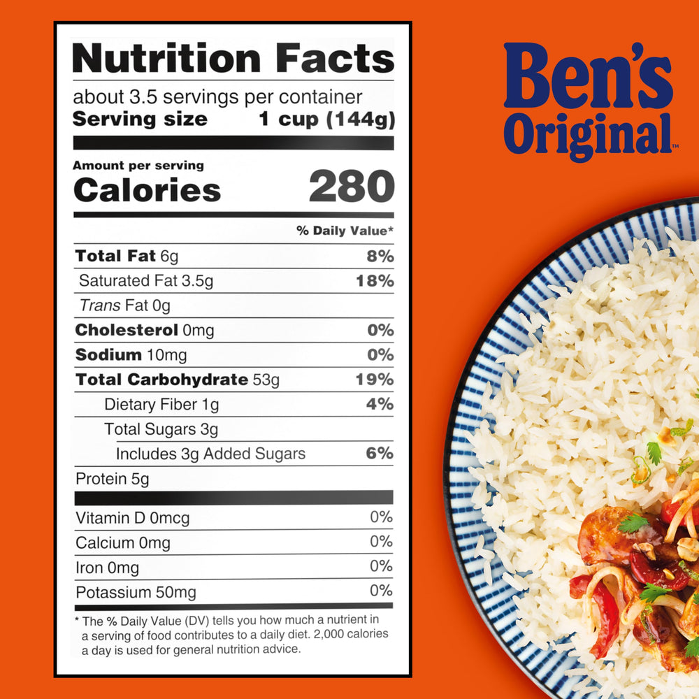 UNCLE BEN'S six pouches stacked in pantry, showing bulk pack convenience
