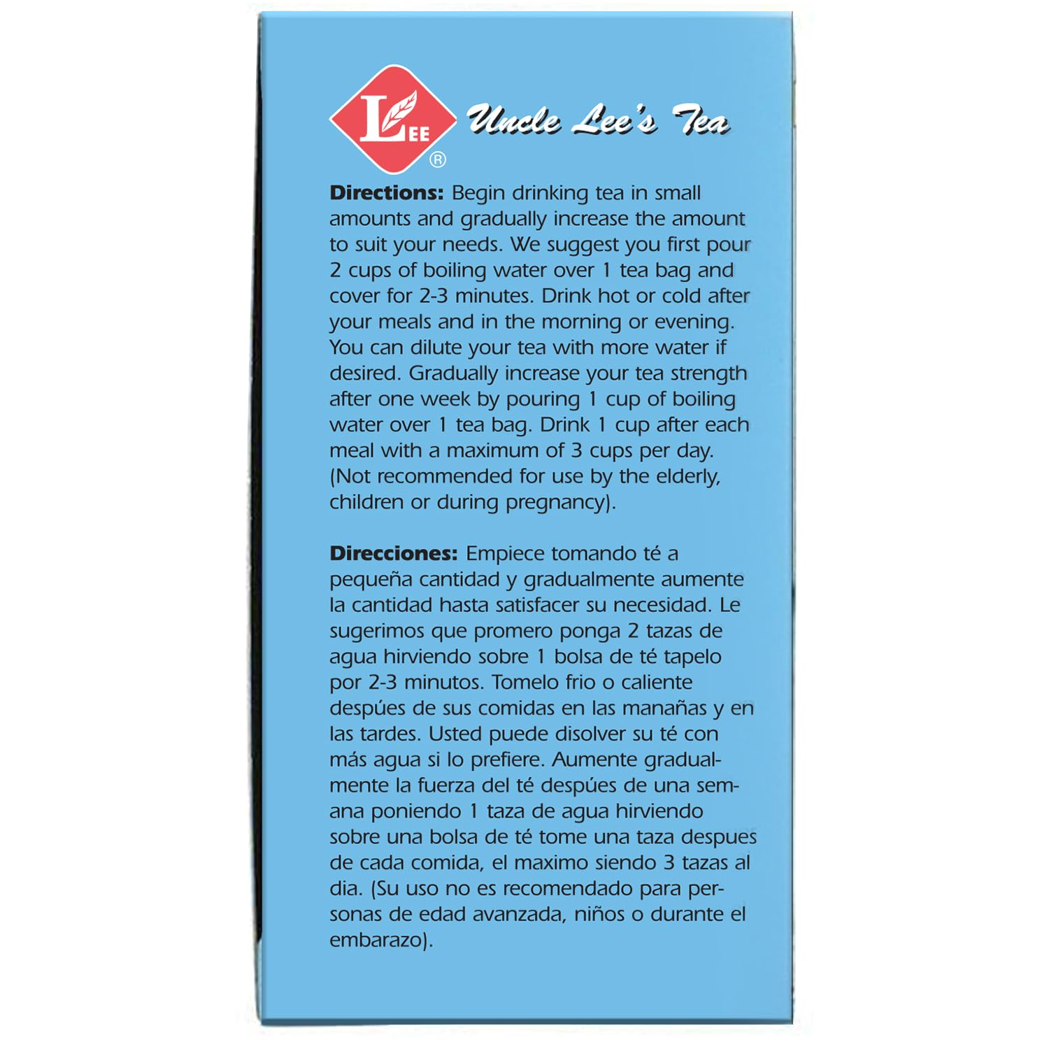 Uncle Lee's product stacked boxes, demonstrating pack quantity and storage convenience