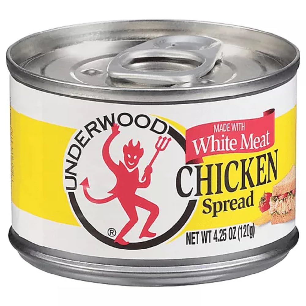 Underwood chicken spread close-up texture showing smooth white-meat blend, easy to spread