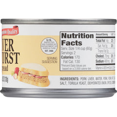 Underwood close-up texture of liverwurst showing smooth spreadability benefit