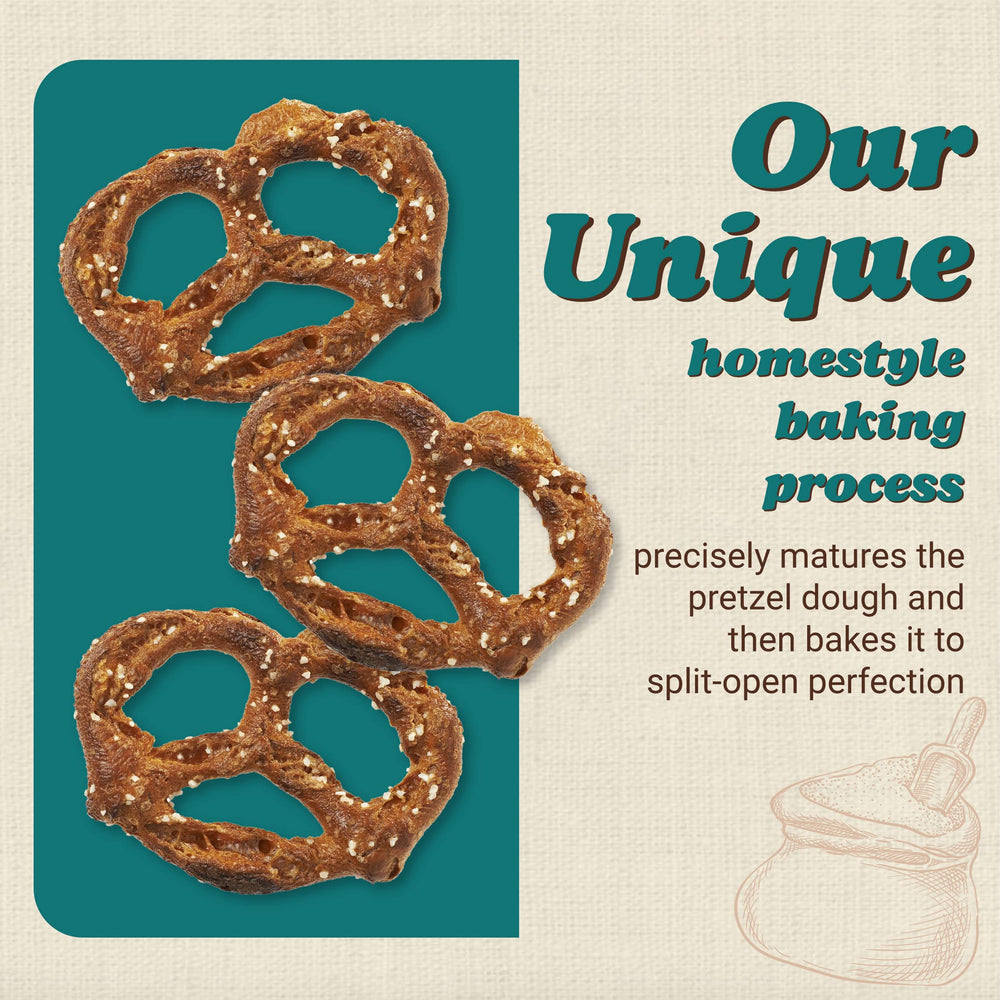 Unique pretzels served in bowl for parties showing shareable snack appeal