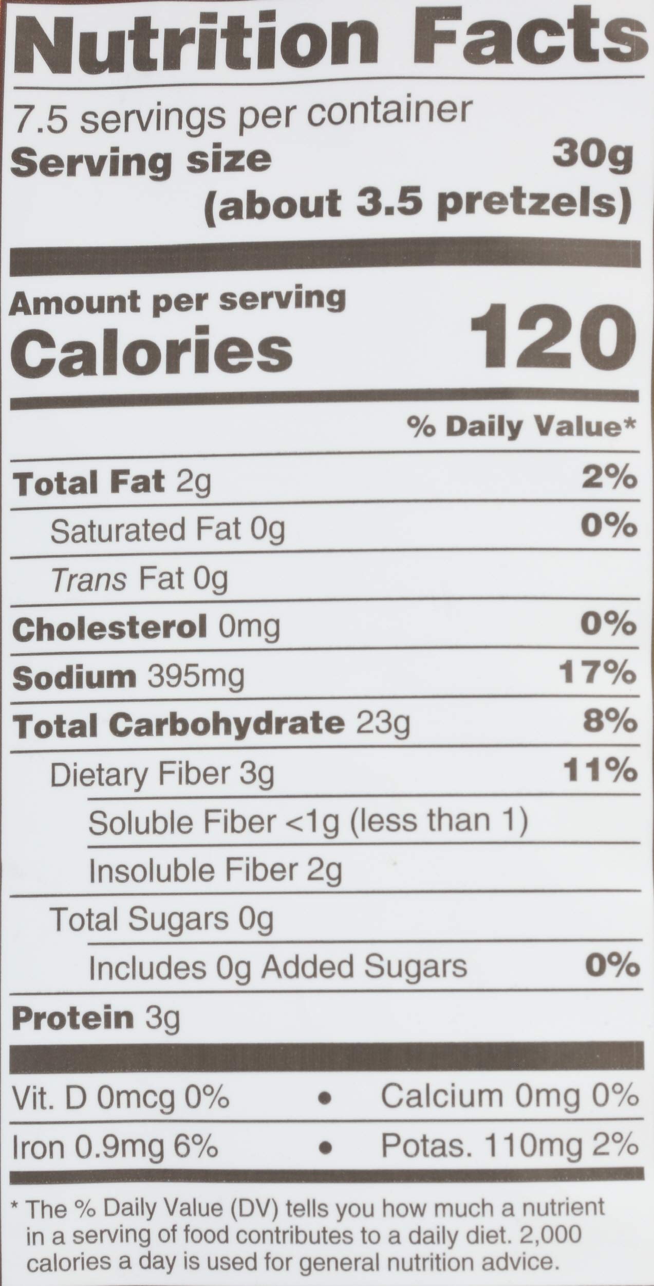 Unique open bag of pretzel splits spilling out for easy grab-and-go snack