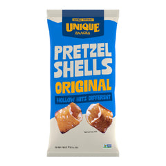 Unique Snacks front packaging showing 10 oz bag and product benefits