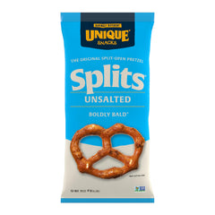 Unique Snacks front packaging showing bag and low-sodium benefit