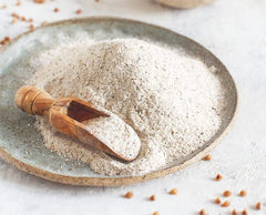 Sliced bread crumb made with Unpretentious flour showing hearty texture