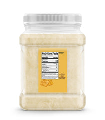 Unpretentious close-up of honey powder granules highlighting free-flowing texture benefit