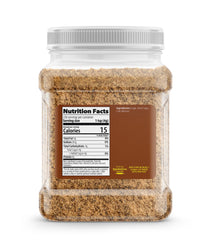 Unpretentious bag open with soft light brown sugar visible for easy measuring
