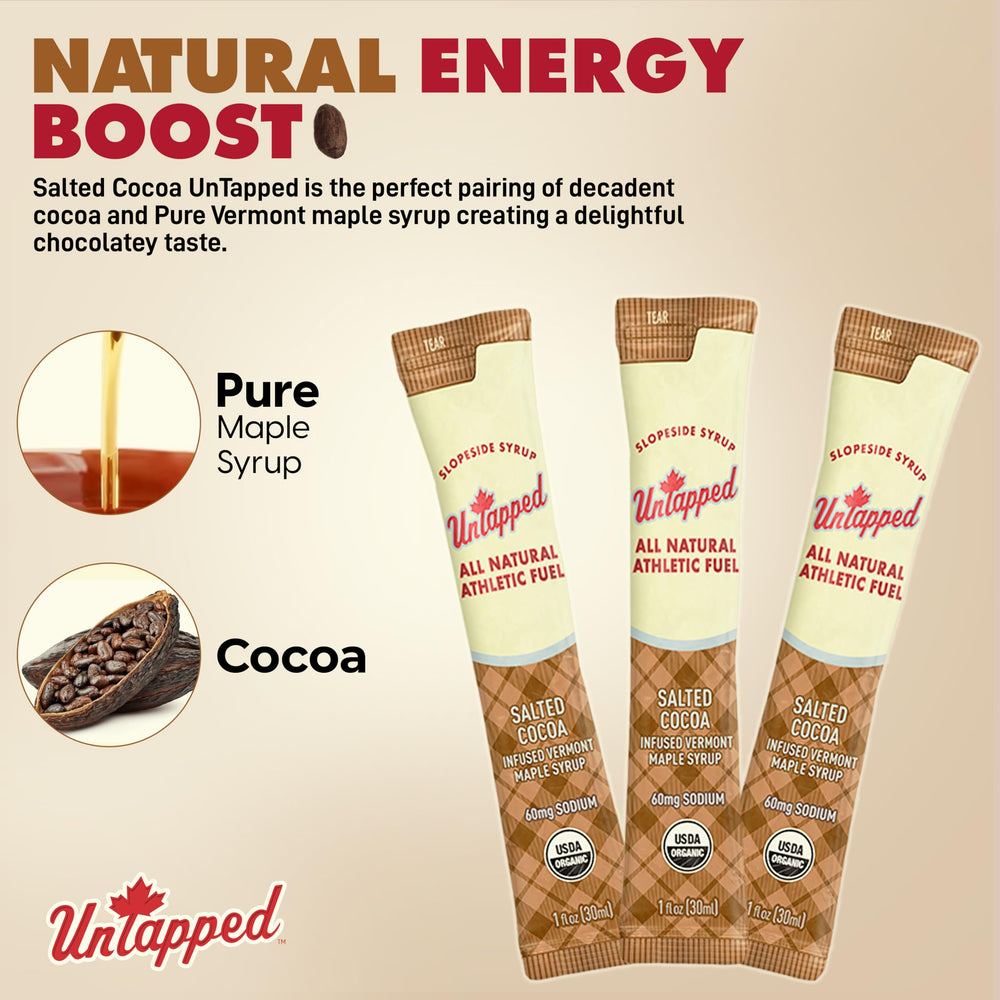 Close-up of UnTapped syrup texture showing cocoa swirl and quality