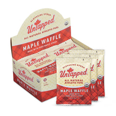 UnTapped front box showing 16-pack and maple branding for convenient storage