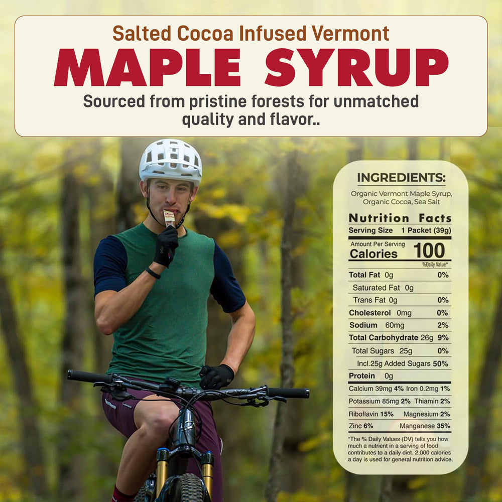 UnTapped packets staged with outdoor gear to show travel-ready fuel