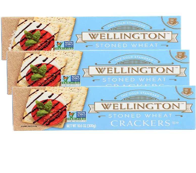 UpArrow Wellington front packaging showing three 10.6 oz non‑GMO packs for easy storage