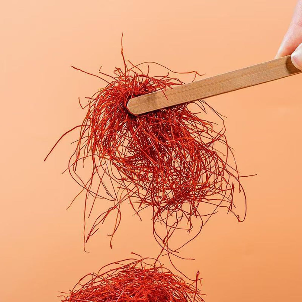 UpBots close-up of ultra-fine chili strands highlighting color and delicate texture benefit