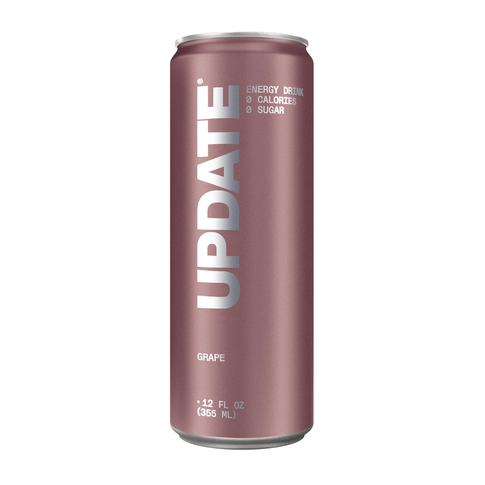 UPDATE grape close-up of can label emphasizing paraxanthine and nootropic blend