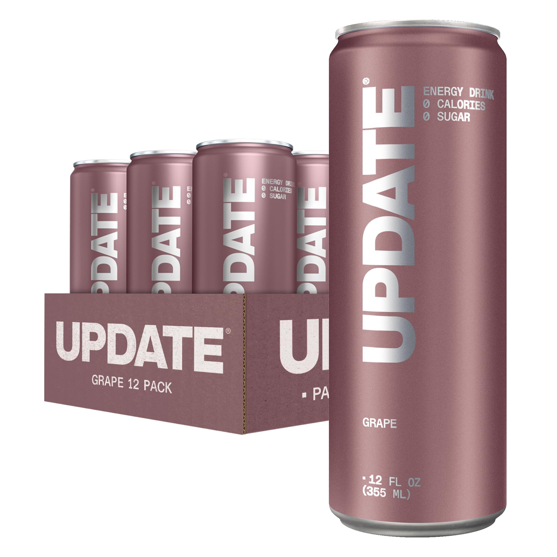 UPDATE grape front can showing branding and grape flavor, highlights clean formula