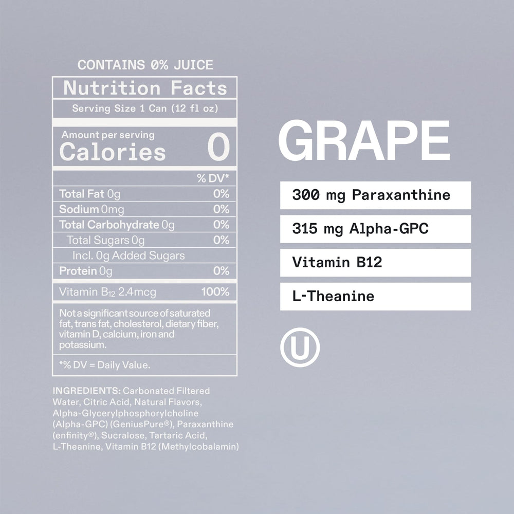 UPDATE grape ingredient icons showing paraxanthine Alpha-GPC L-theanine benefits