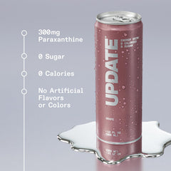 UPDATE grape opened can with visible pour delivering ready-to-drink energy