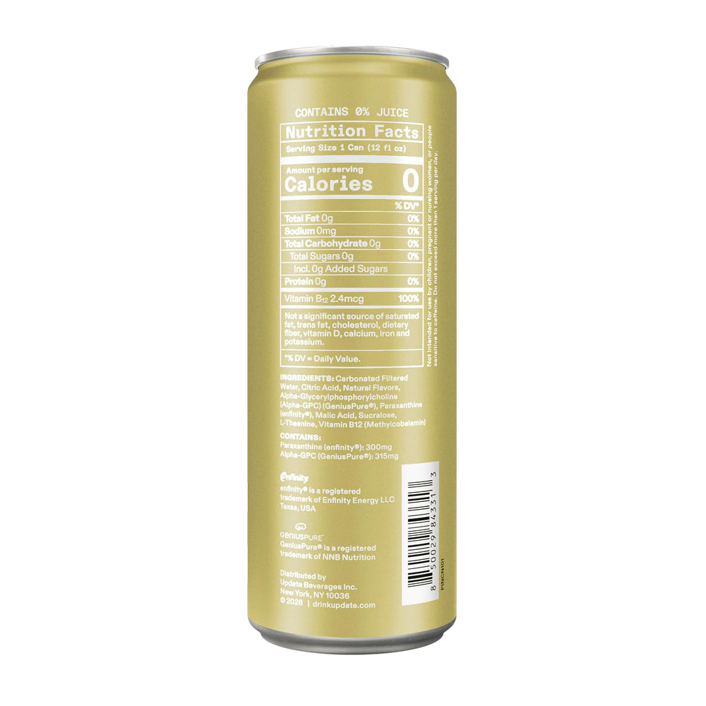 Update pineapple can in hand on desk suggesting focused, on-the-go energy