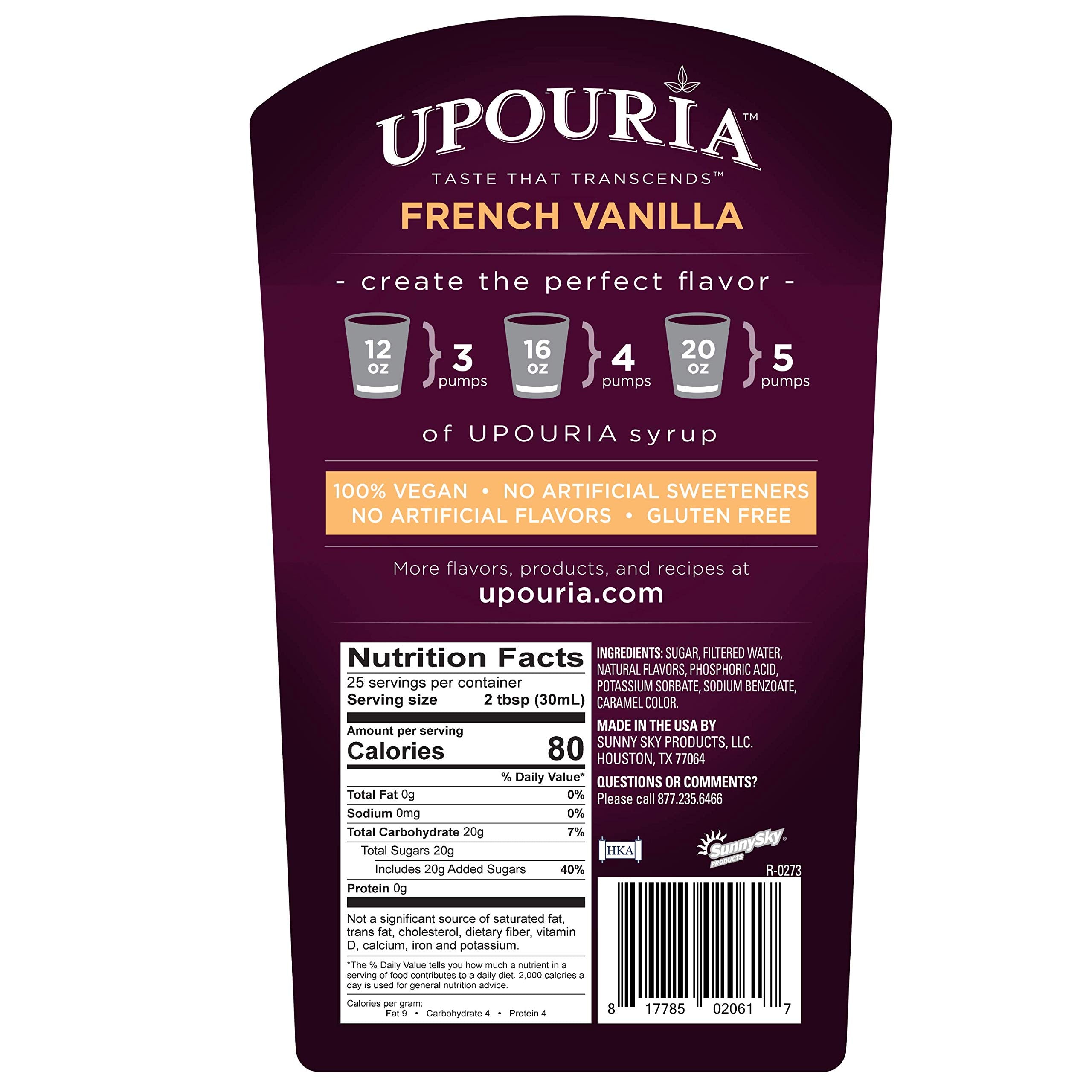 UPOURIA lifestyle kitchen scene showing easy use and presentation benefit