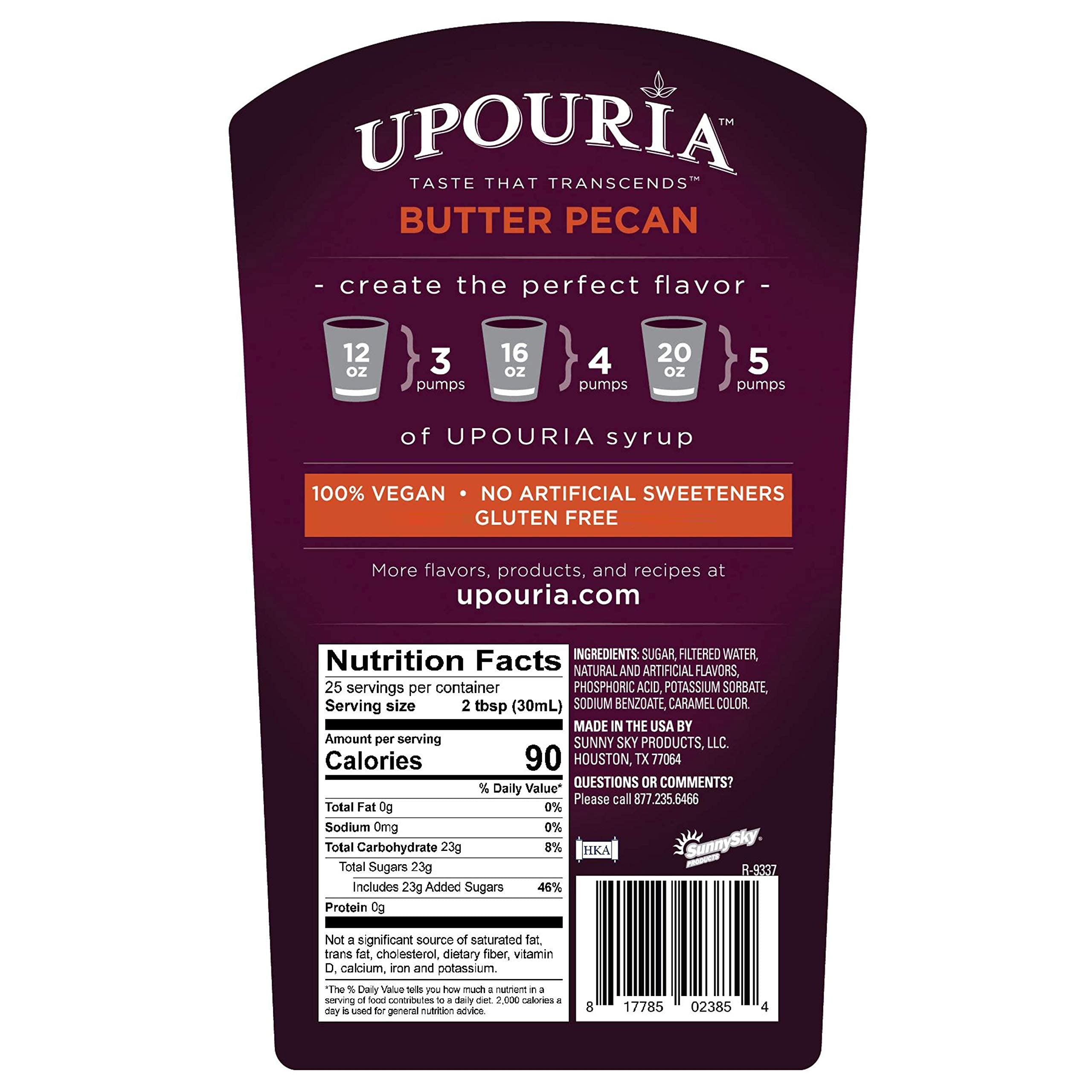 Upouria lifestyle kitchen styling with bottles on counter, benefit: pantry-ready convenience