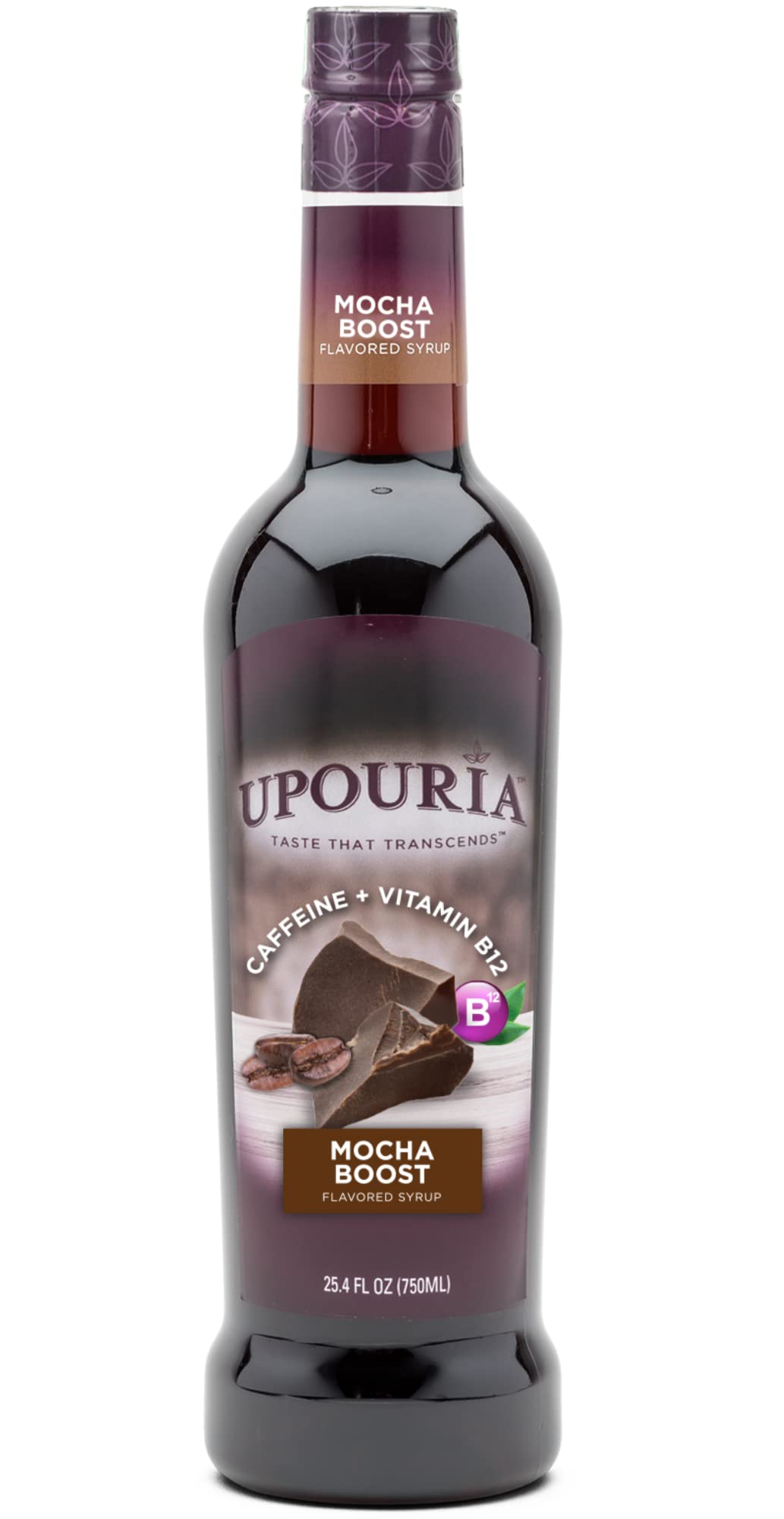 UPOURIA pump attached to bottle delivering measured 8 mL servings for consistency