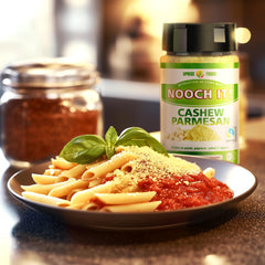 UPrise Foods NOOCH IT close-up granules highlighting savory umami and crunch