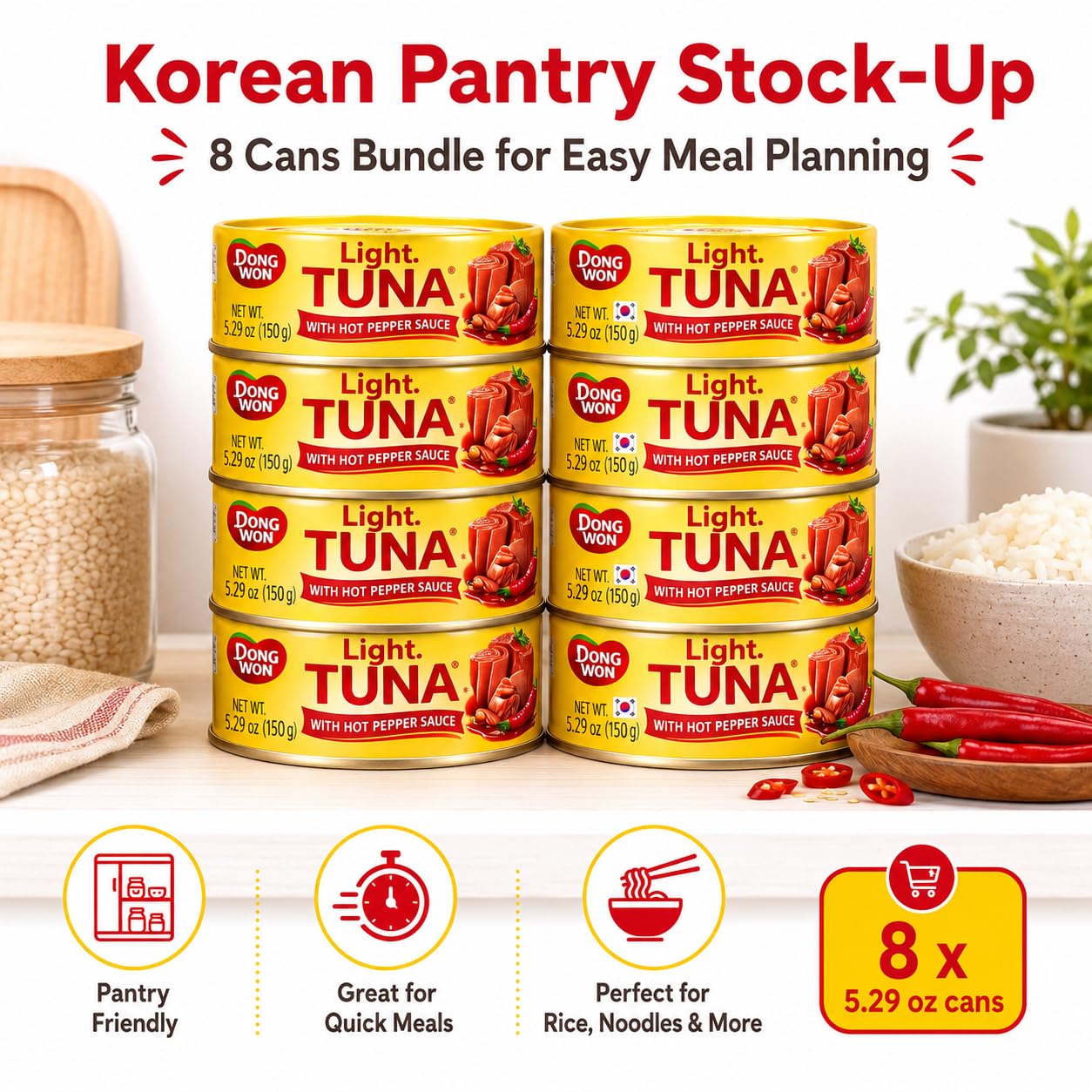 urban hj spicy tuna mixed into ramen boosting flavor and protein quickly