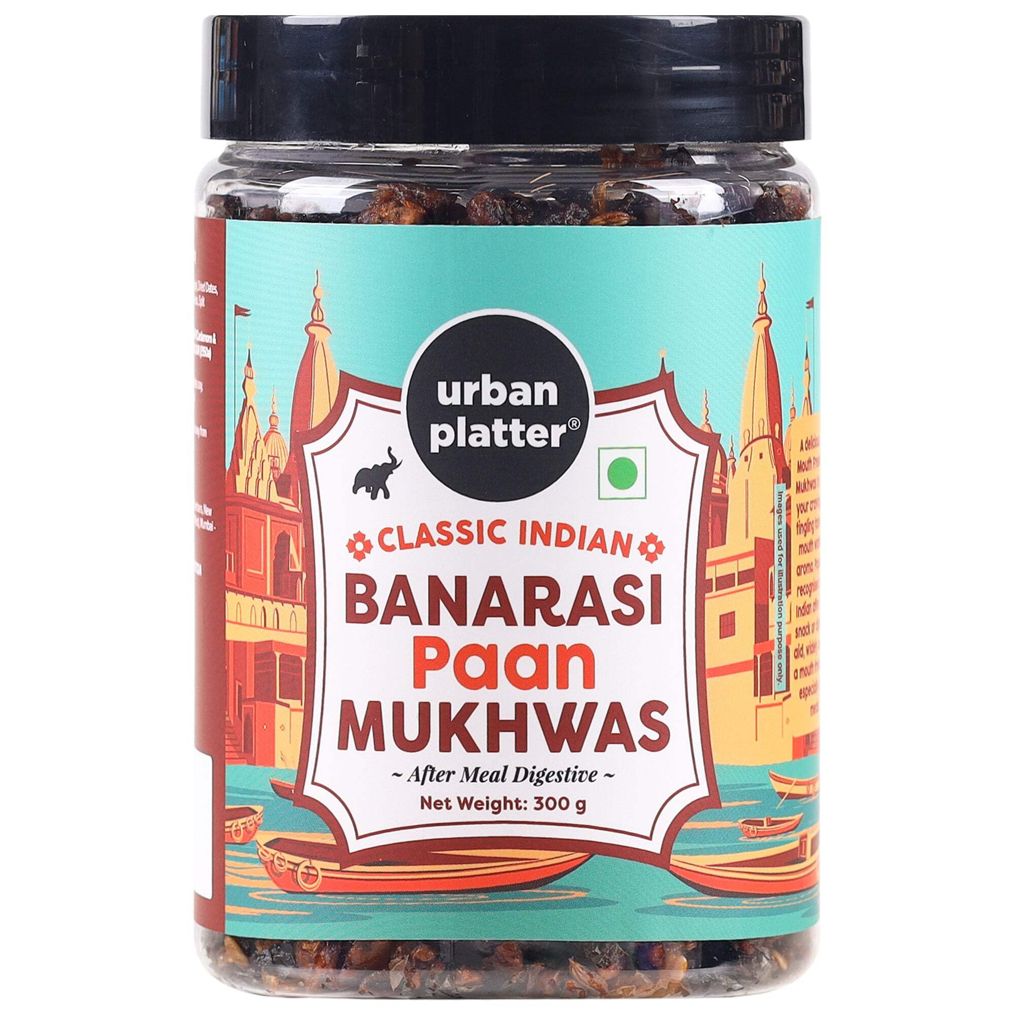 Urban Platter front packaging showing label and weight, highlights freshness