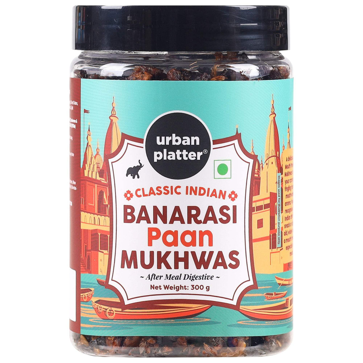 Urban Platter front packaging showing label and weight, highlights freshness