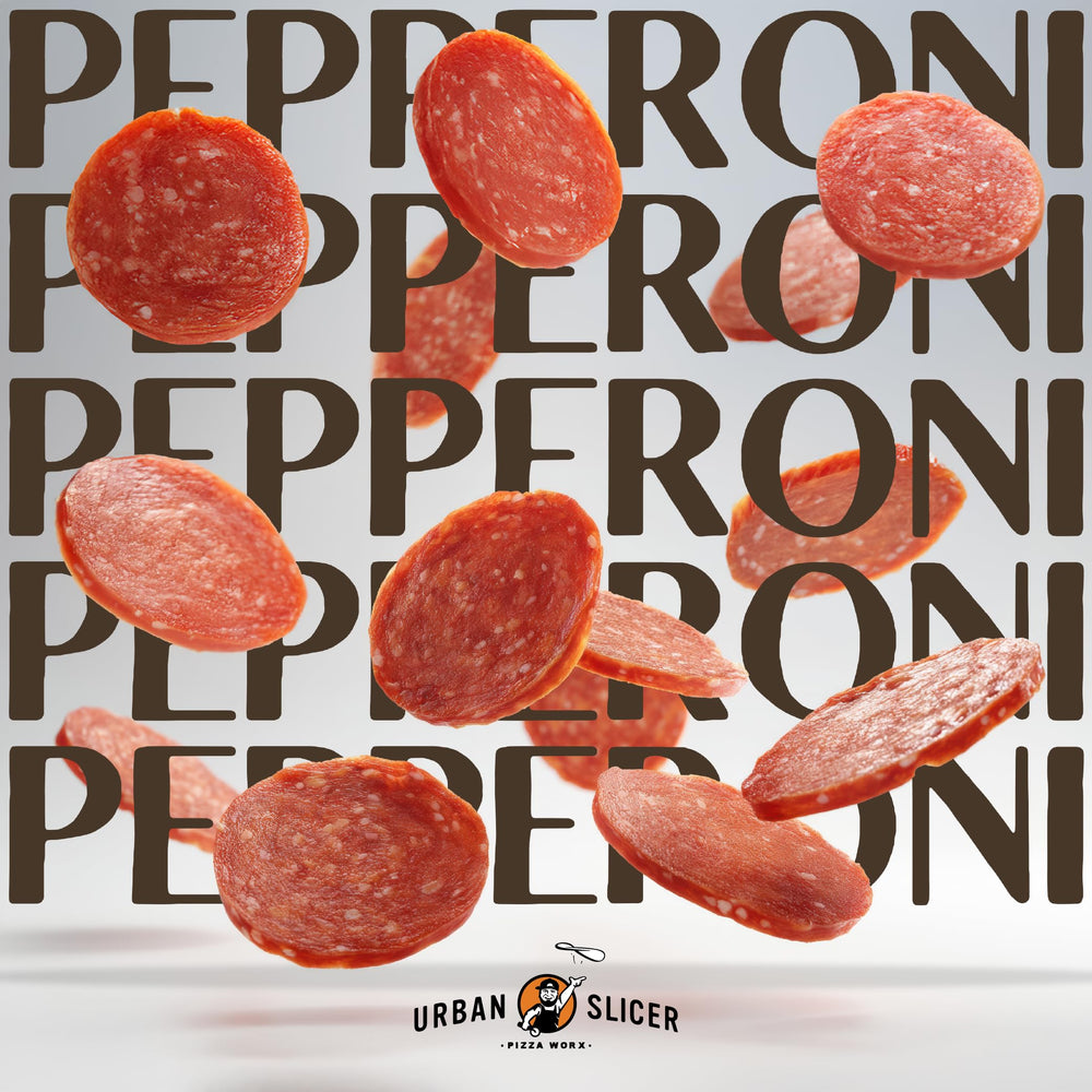 Urban Slicer texture detail with glistening oils and spice flakes for rich flavor