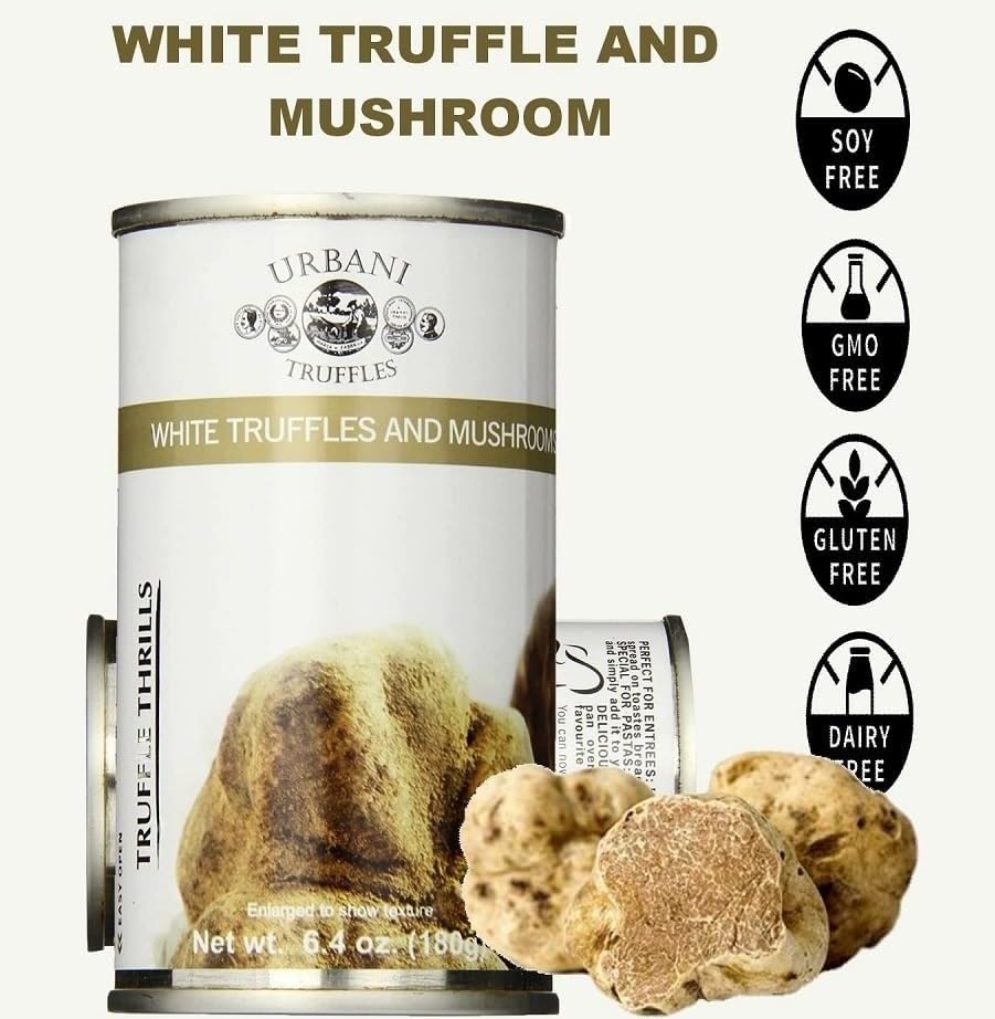 Urbani Truffles sauce tossed with pasta plate enhancing savory flavor