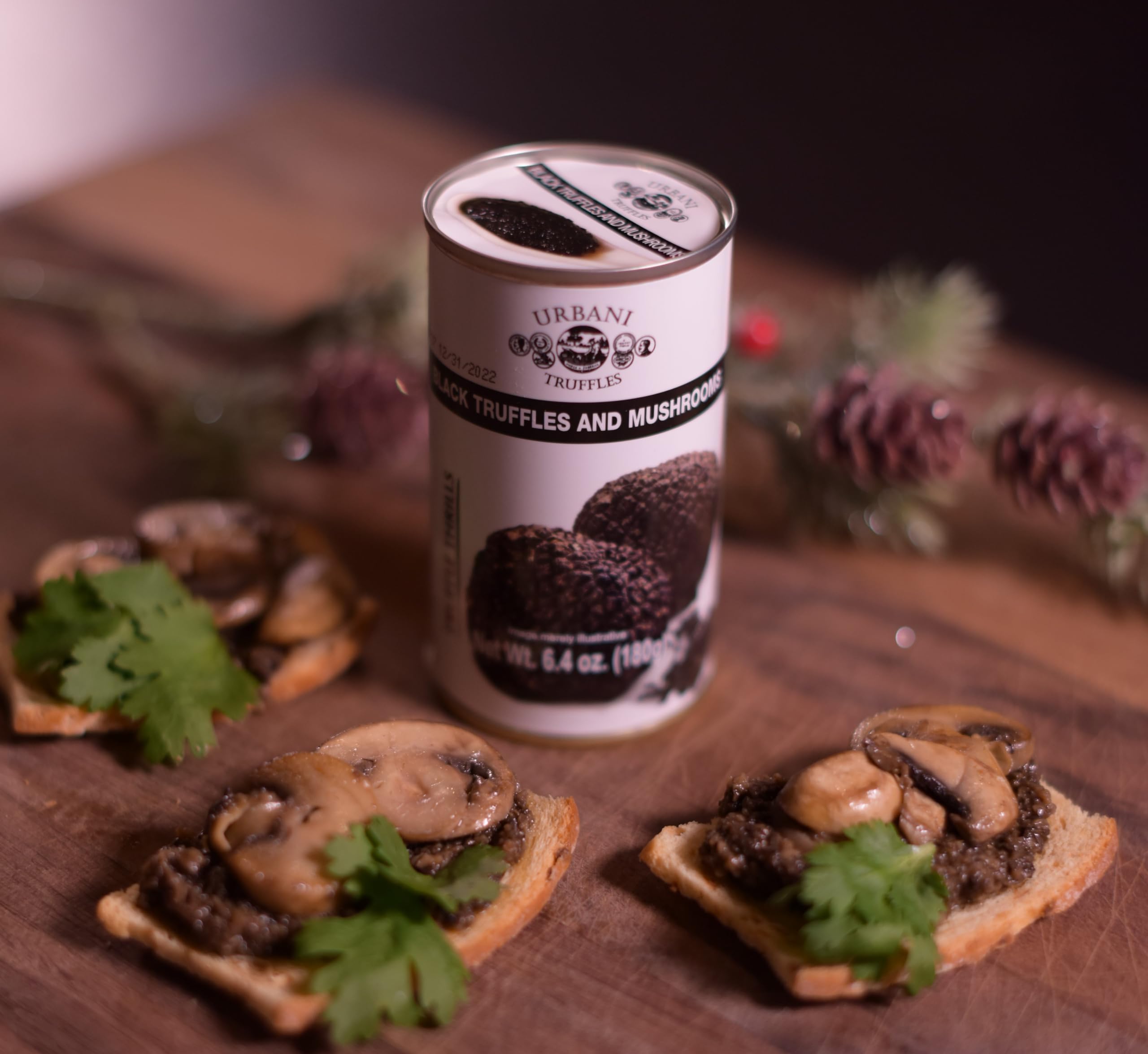 Urbani Truffles sauce tossed with pasta presenting finished dish and quick gourmet upgrade benefit