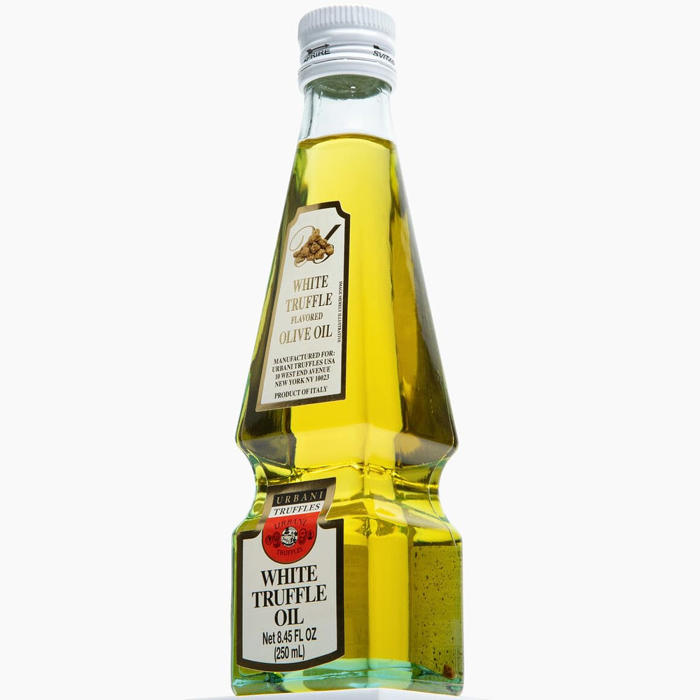 Urbani Truffles bottle in gift basket conveying gourmet gifting option