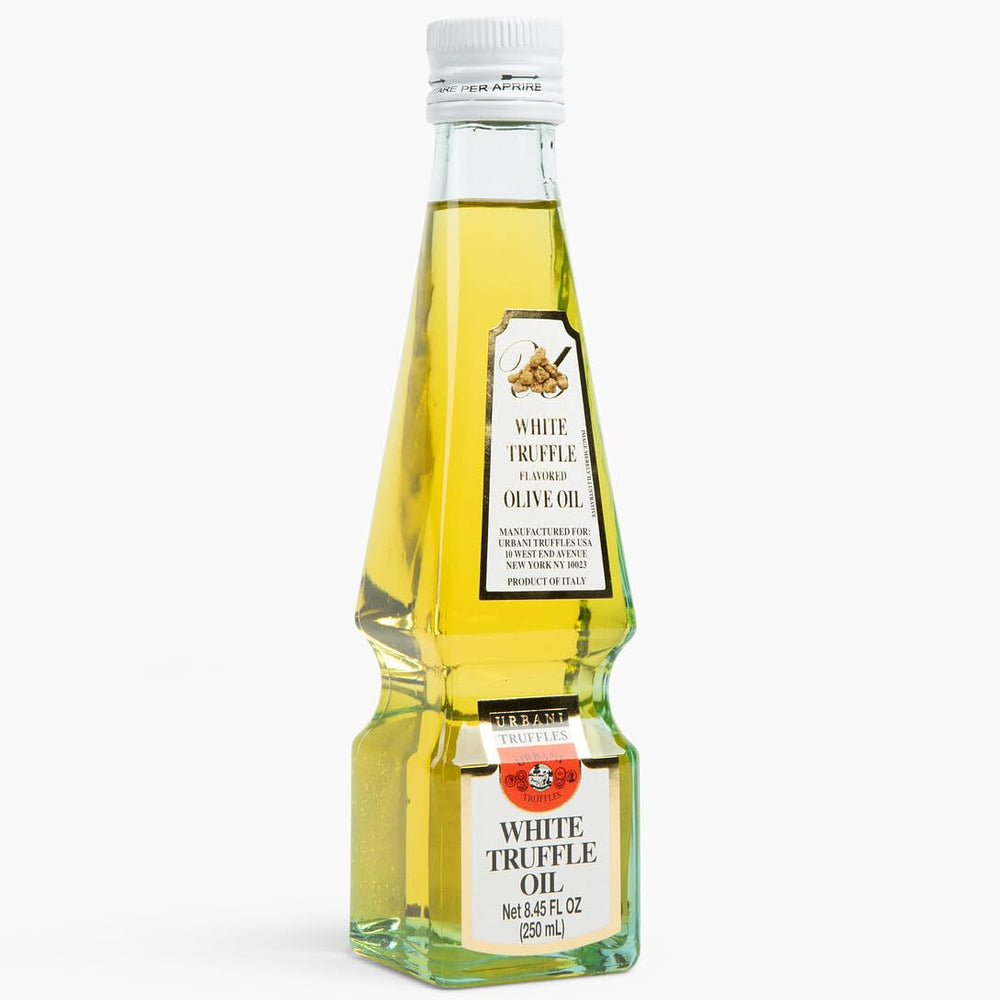 Urbani Truffles visible white truffle fragments in oil for authentic taste