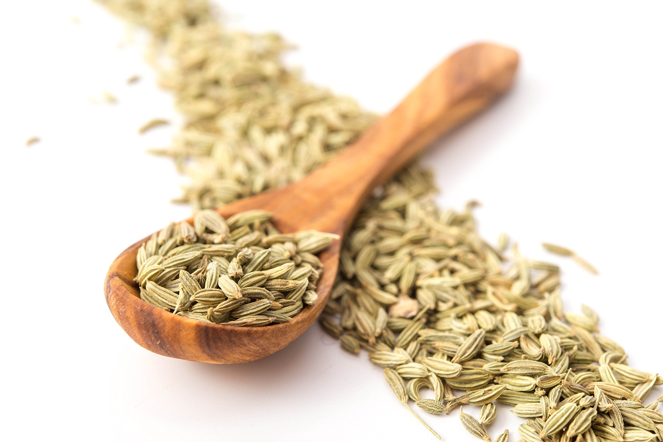 U.S. Wellness Naturals fennel seeds in infuser demonstrating easy brewing and flavor