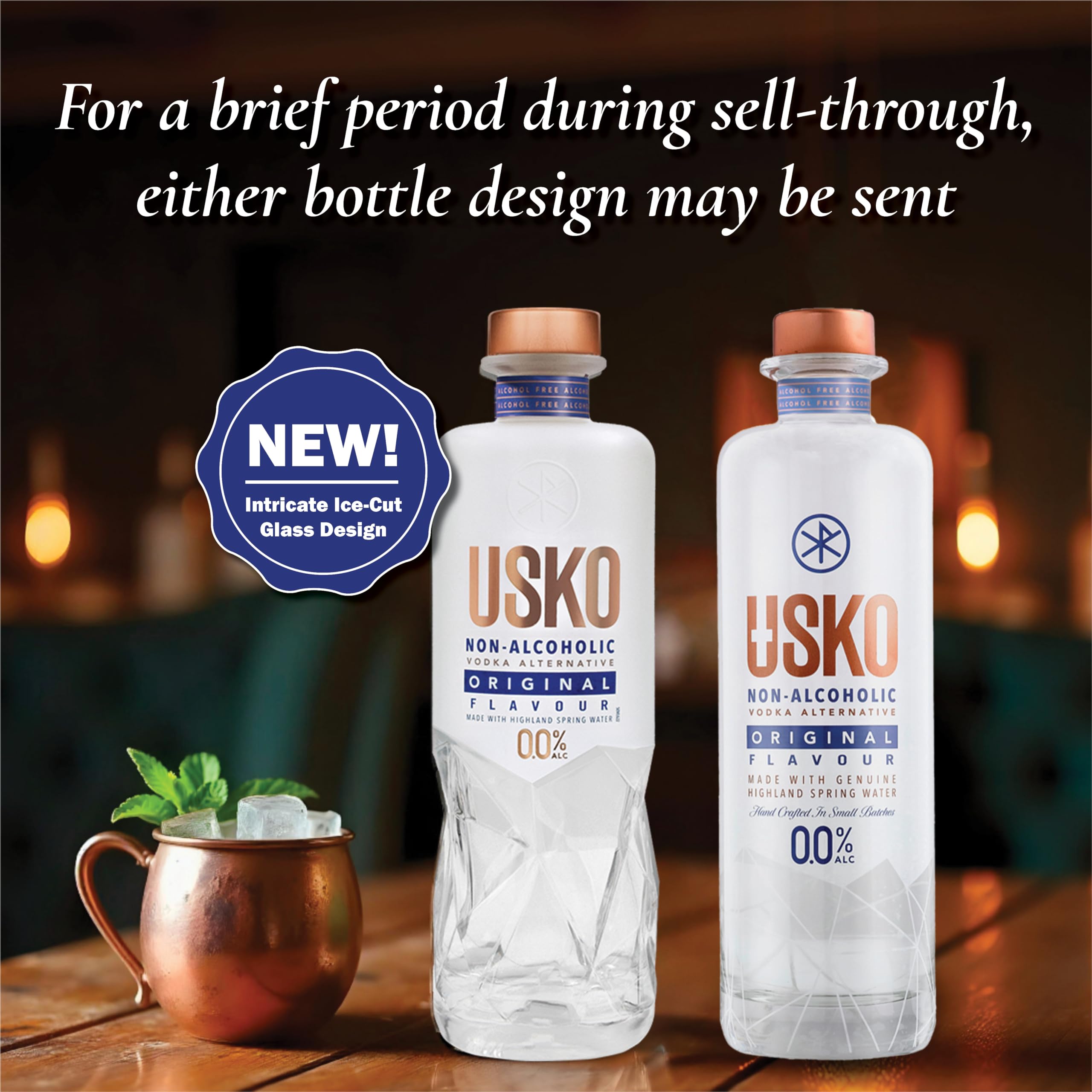 USKO Original back label close-up highlighting ingredient and certification details