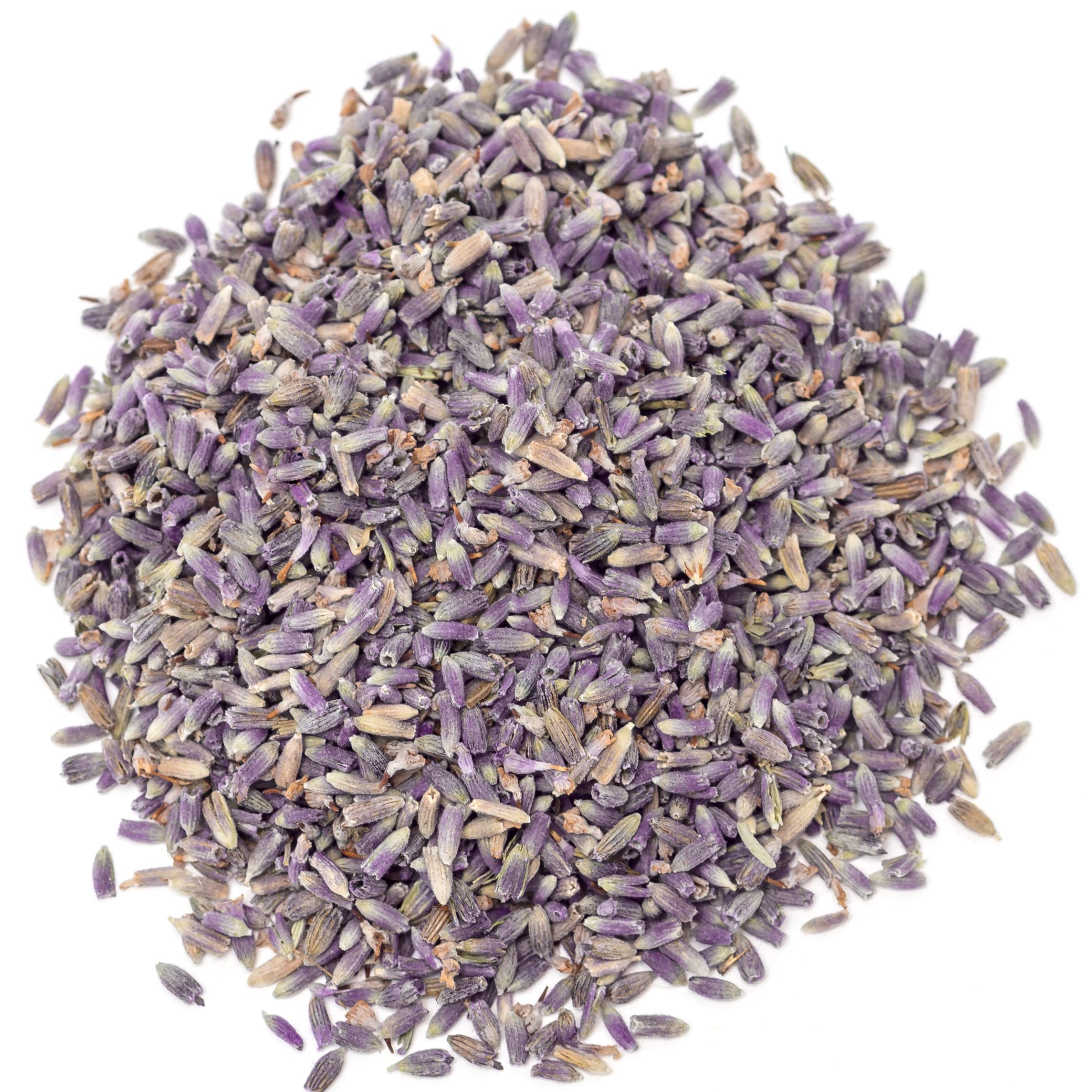 U.S. Wellness Naturals close-up dried lavender blossoms showing texture and vibrant color