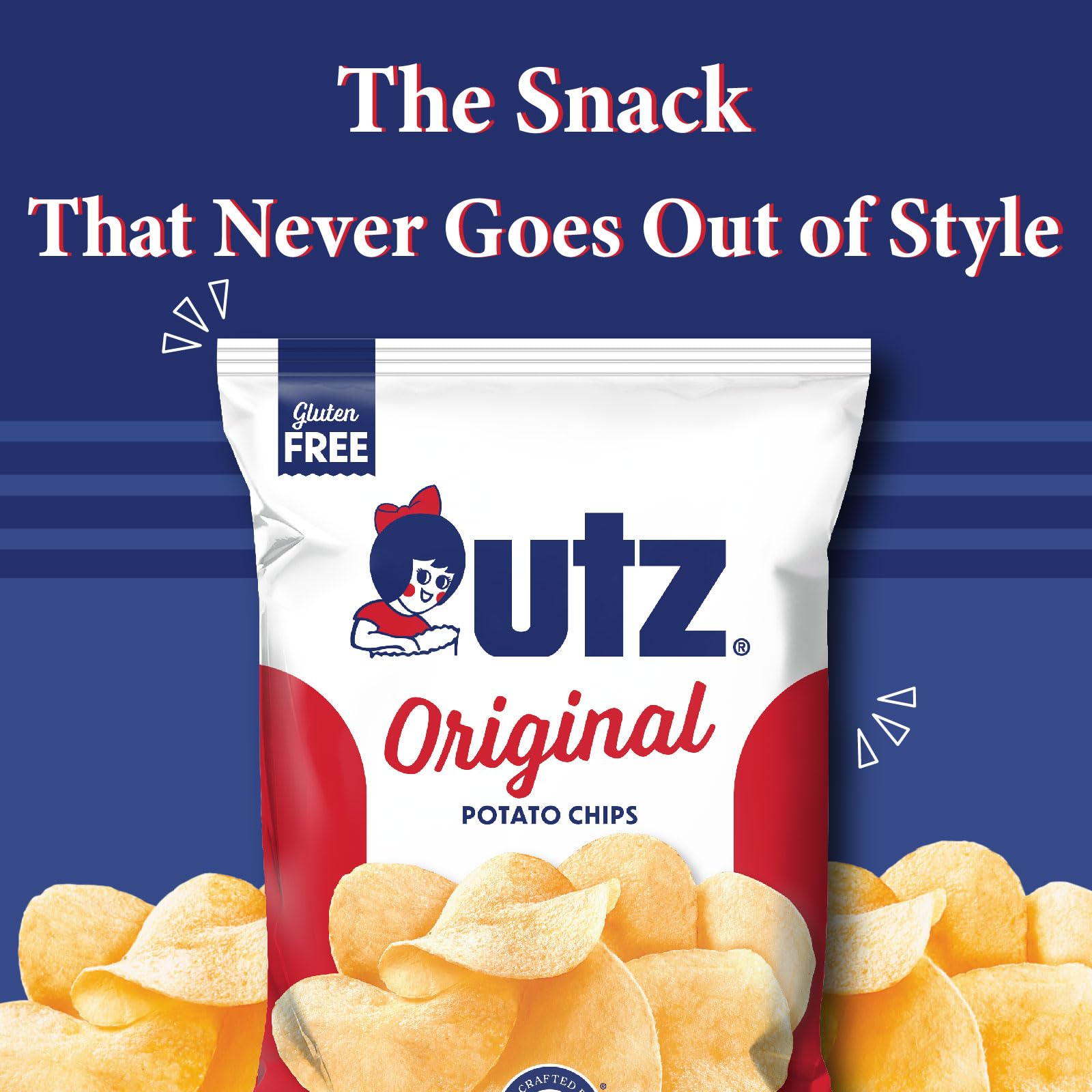 Utz snack setup in lunchbox and backpack for on-the-go use