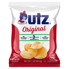 Utz single-serve 1 oz bag displayed for portable convenience